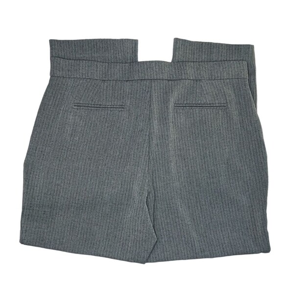 Women's David Dart Gray Herringbone Cropped Straight Legs Pants, Size 12 - Picture 5 of 6
